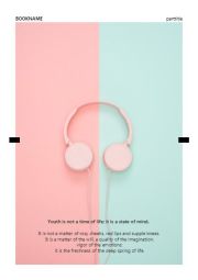 清新作品集小册子大图页面